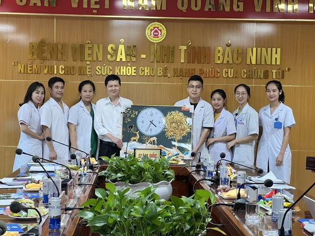 Bệnh viện Sản Nhi Bắc Ninh l&agrave; cơ sở thực h&agrave;nh của ĐH Y Th&aacute;i Nguy&ecirc;n.