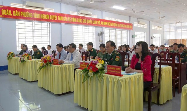 An Giang: Tăng cường sức mạnh đại đo&#224;n kết, x&#226;y dựng thế trận bi&#234;n ph&#242;ng to&#224;n d&#226;n vững mạnh - Ảnh 1