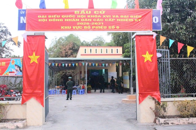 Rộn ràng ngày hội non sông tại xã Bình Hiệp, tỉnh Tây Ninh - Ảnh 1