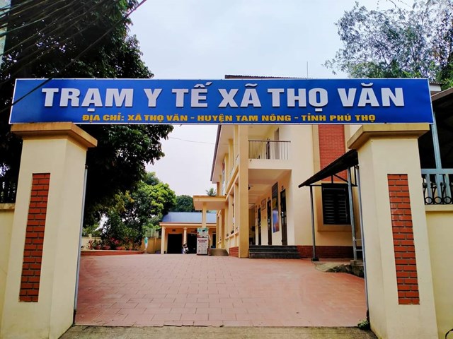 Trạm Y tế xã Thọ Văn. 