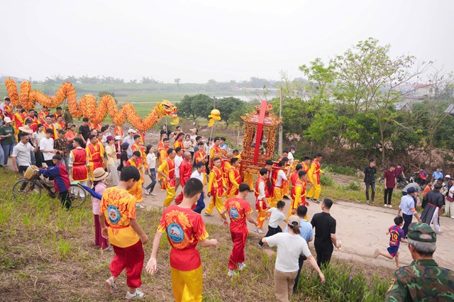 Lễ hội cổ truyền làng Mạn Xuyên, tỉnh Hưng Yên: Lan tỏa giá trị văn hóa, kết nối cộng đồng - Ảnh 4