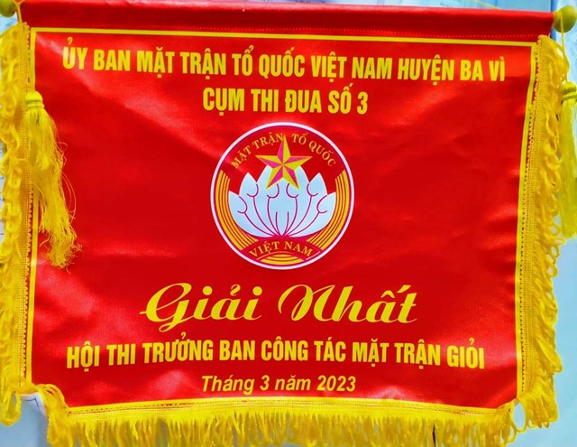 MTTQ xã Đồng Thái đạt giải Nhất Hội thi Trưởng ban công tác mặt trận giỏi.  