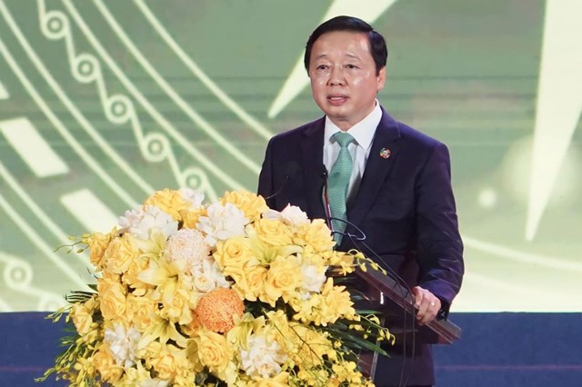 Phó Thủ tướng Chính phủ Trần Hồng Hà phát biểu tại sự kiện.