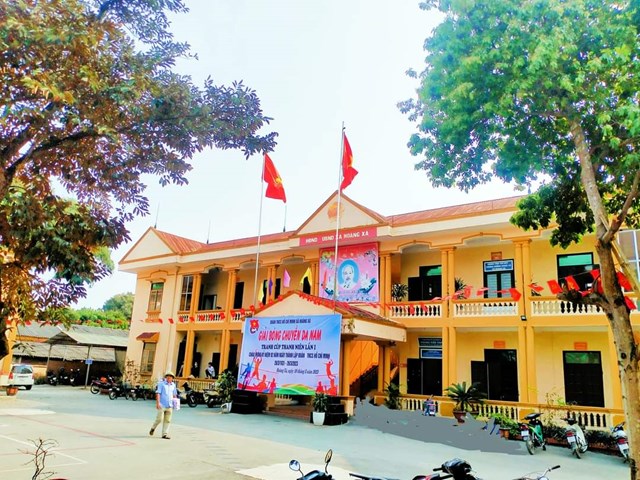 Trụ sở xã Hoàng Xá,Thanh Thủy, Phú Thọ.