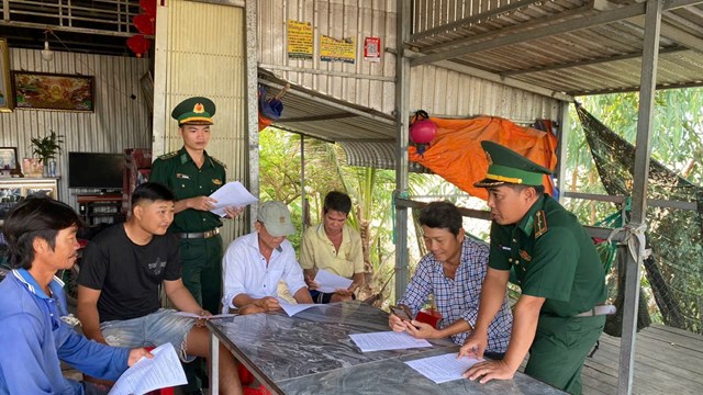 BĐBP Sông Trăng: Thắt chặt tình quân dân nơi tuyến đầu biên giới - Ảnh 1