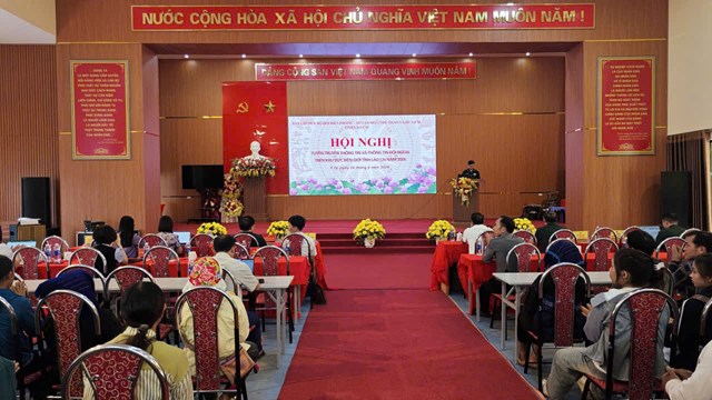 Quang cảnh hội nghị tại&nbsp;x&atilde; Y T&yacute;, tỉnh L&agrave;o Cai.