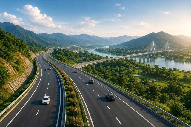 Tuyến đường Việt Tr&igrave; - H&ograve;a B&igrave;nh, kết nối cao tốc Nội B&agrave;i - L&agrave;o Cai với cao tốc H&ograve;a B&igrave;nh - Sơn La. (Ảnh minh họa) Những c&ocirc;ng tr&igrave;nh n&agrave;y được kỳ vọng sẽ tạo ra động lực tăng trưởng mới, th&uacute;c đẩy li&ecirc;n kết v&ugrave;ng v&agrave; khai th&aacute;c hiệu quả tiềm năng ph&aacute;t triển của khu vực ph&iacute;a T&acirc;y tỉnh.