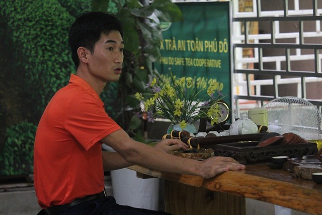 Hoàng Văn Tuấn vẫn còn nhiều chăn chở về hướng làm trà hữu cơ vươn xa.