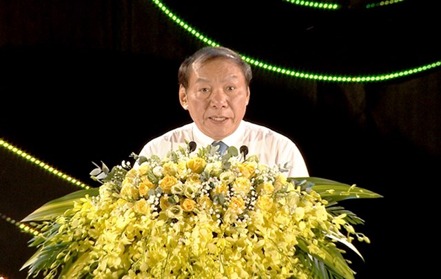 Bộ trưởng Nguyễn Văn Hùng phát biểu tại Lễ khai mạc.