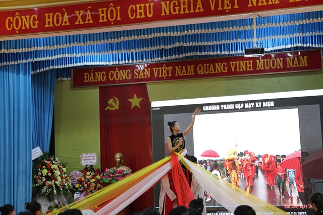 Ph&#250; Thọ: X&#227; Sơn Thủy gặp mặt kỷ niệm 75 năm th&#224;nh lập Đảng bộ - Ảnh 14