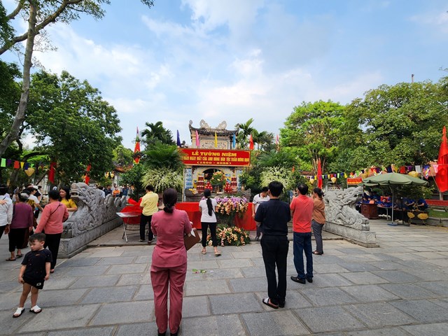 Nhiều hoạt động lễ hội sẽ được diễn ra tại khu vực đền Kiếp Bạc (ảnh Ph&oacute;ng vi&ecirc;n).