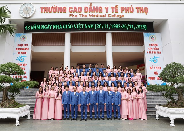 Trường Cao đẳng Y tế Phú Thọ – 65 năm vun bồi nhân lực y tế, vững bước hội nhập khu vực và quốc tế - Ảnh 1