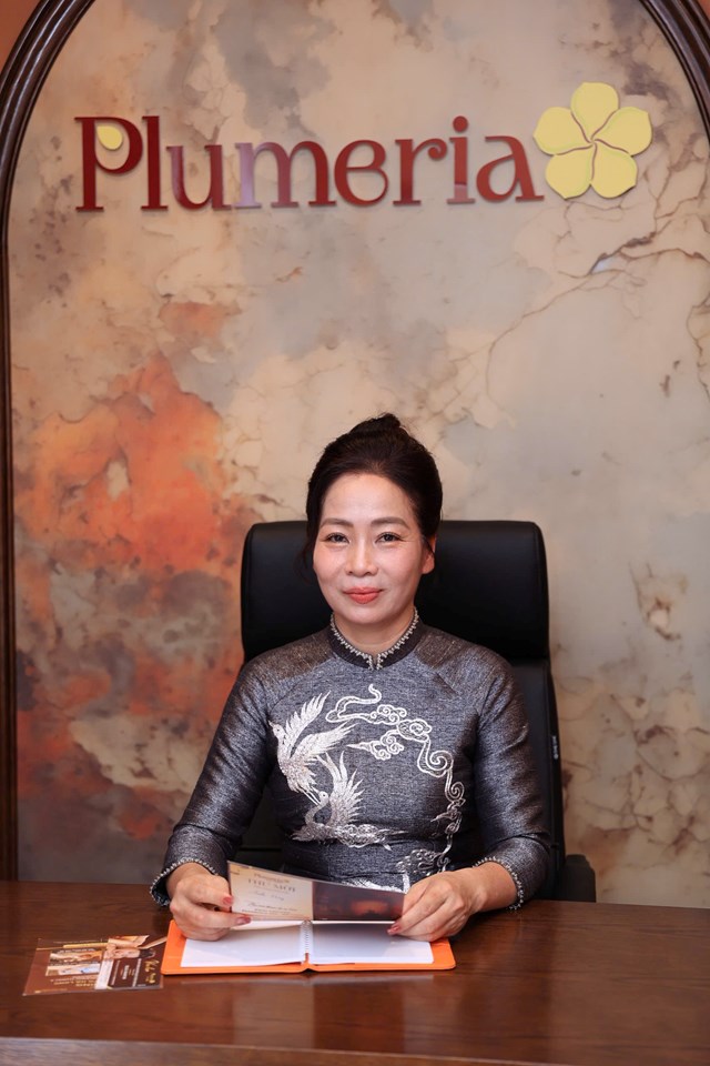 B&agrave; Đỗ Minh Nguyệt - Gi&aacute;m đốc Plumeria Spa Hạ Long