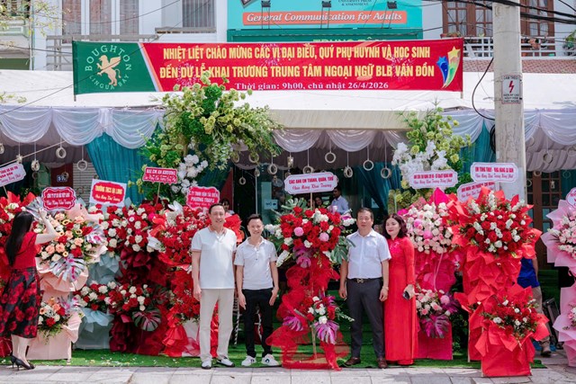 Khai trương Trung tâm Ngoại ngữ BLB tại Vân Đồn, Quảng Ninh - Ảnh 2