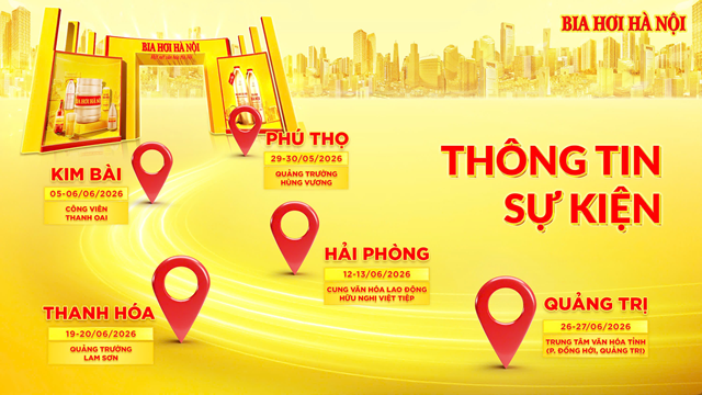 Chuỗi sự kiện “Bia hơi Hà Nội - Một nét văn hóa Hà Nội” hè 2026: Lan tỏa bản sắc Thủ đô đến các tỉnh, thành - Ảnh 2