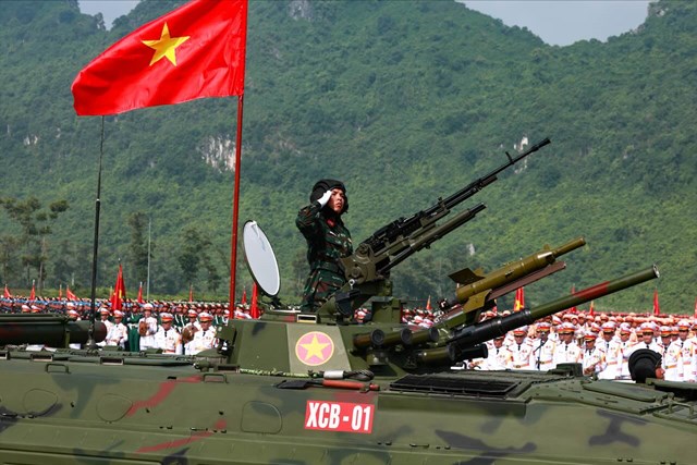 Tổng hợp luyện diễu binh, diễu h&#224;nh Kỷ niệm 80 năm Quốc kh&#225;nh 2/9  - Ảnh 4