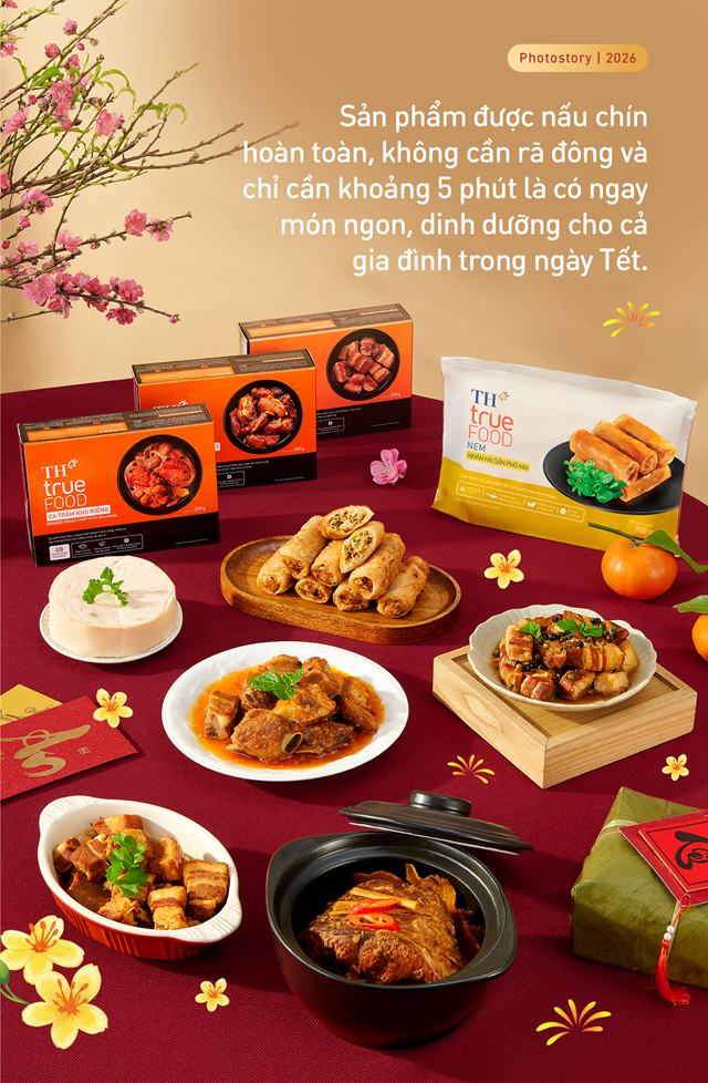 TH true FOOD: Trao trọn tâm ý qua hộp quà Tết đượm hương vị tình thân - Ảnh 6