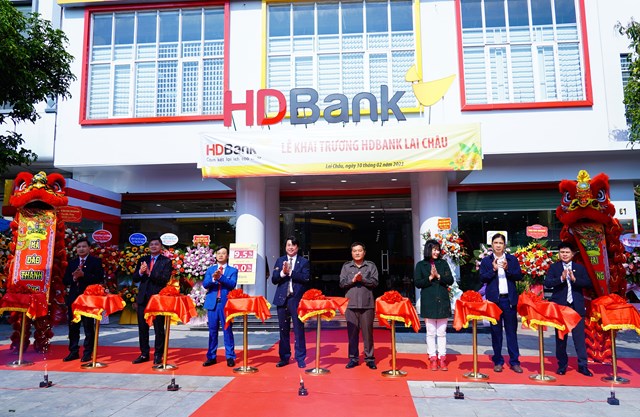 Ng&agrave;y 10/2/2023, HDBank mở mới chi nh&aacute;nh tại Lai Ch&acirc;u