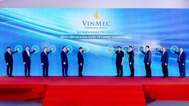 Bệnh viện Vinmec Ocean Park 2 chính thức khai trương v&agrave; đi vào hoạt động.