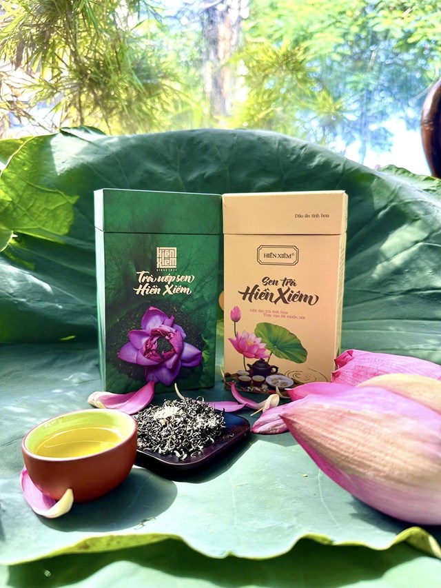 Đặc sản trà sen Tây Hồ Hiền Xiêm chinh phục người yêu trà - Ảnh 5