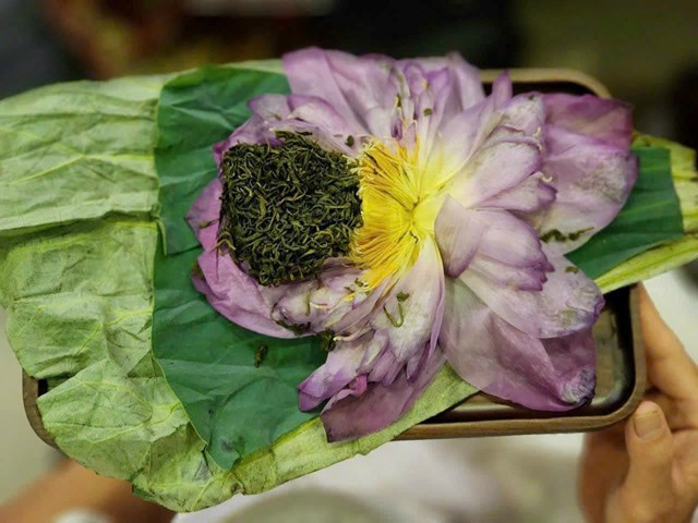 Đặc sản trà sen Tây Hồ Hiền Xiêm chinh phục người yêu trà - Ảnh 3