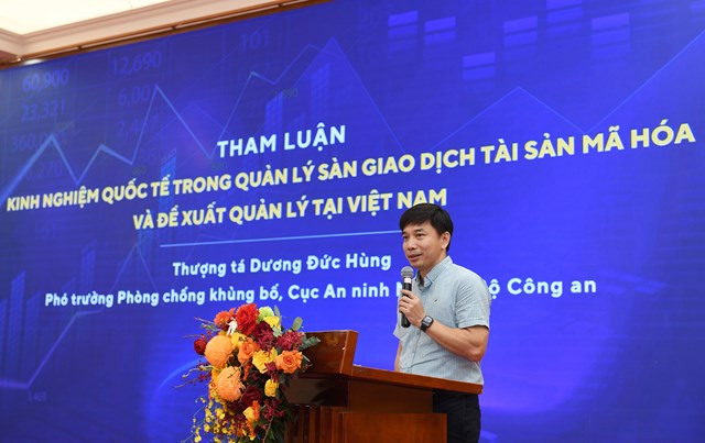 Thượng t&aacute; Dương Đức H&ugrave;ng, Ph&oacute; trưởng ph&ograve;ng Ph&ograve;ng chống khủng bố, Cục An ninh Nội địa, Bộ C&ocirc;ng an