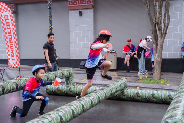 Nhiều tr&ograve; chơi bổ &iacute;ch k&iacute;ch th&iacute;ch tinh thần vận động của trẻ nhỏ sẽ c&oacute; tại Ng&agrave;y hội Xanh 2025 &nbsp;