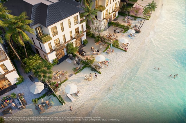 C&aacute;c căn biệt thự Vịnh Ngọc sở hữu b&atilde;i tắm ri&ecirc;ng, trở th&agrave;nh kh&ocirc;ng gian nghỉ dưỡng cho gia đ&igrave;nh đa thế hệ&nbsp; &nbsp;