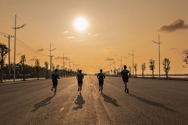 Đại lộ Thời Đại - một trong những điểm đi qua của VnExpress Marathon Green Paradise &nbsp;