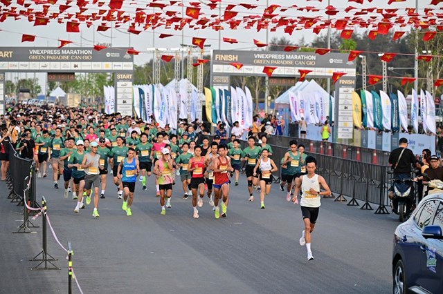 Cần Giờ lột xác thần tốc, đẹp mê hoặc trong ngày tranh tài VnExpress Marathon Green Paradise 2026 - Ảnh 1