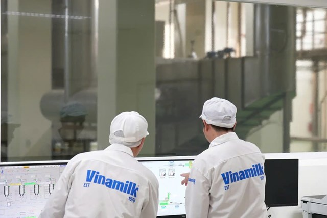 Ph&acirc;n đoạn sản xuất tự động tại nh&agrave; m&aacute;y sữa bột Việt Nam của Vinamilk.&nbsp;&nbsp;