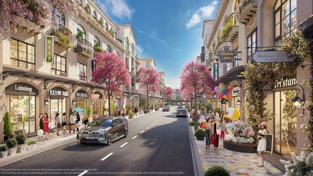 Kiến tr&uacute;c Royal Boulevard lấy cảm hứng từ Venice v&agrave; Tuscany, tạo n&ecirc;n kh&ocirc;ng gian sống v&agrave; kinh doanh ấn tượng giữa đ&ocirc; thị đảo &nbsp;