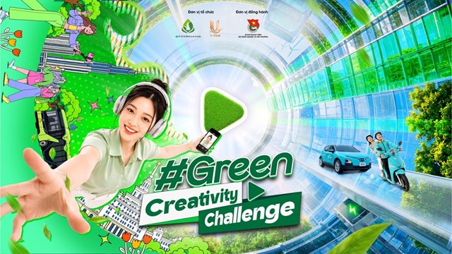 Cuộc thi &ldquo;Thử th&aacute;ch S&aacute;ng tạo Xanh &ndash; Green Creativity Challenge&rdquo; hướng đến h&igrave;nh th&agrave;nh v&agrave; kết nối c&aacute;c nh&agrave; s&aacute;ng tạo nội dung trẻ để truyền cảm hứng v&agrave; lan tỏa tinh thần lối sống xanh, bền vững. Ảnh: BTC.