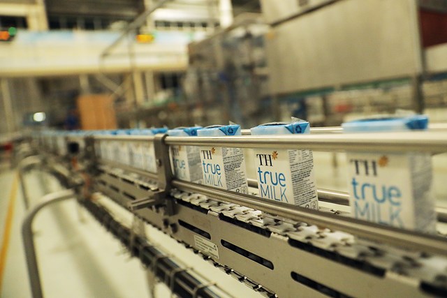 D&acirc;y chuyền sản xuất sữa tươi sạch TH true MILK