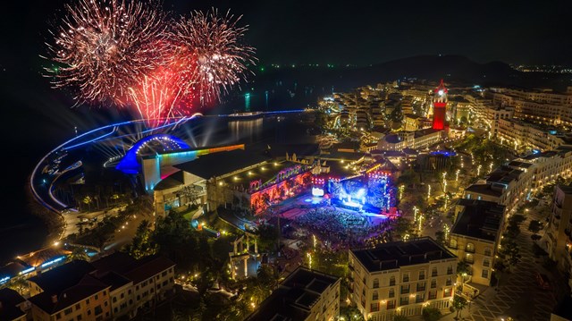 Thị trấn Ho&agrave;ng h&ocirc;n (Nam đảo Ph&uacute; Quốc) do Sun Group kiến tạo được World Travel Awards vinh danh l&agrave; &ldquo;điểm du lịch biểu tượng h&agrave;ng đầu thế giới 2025&rdquo; &nbsp;Ảnh: &Aacute;nh Dương.
