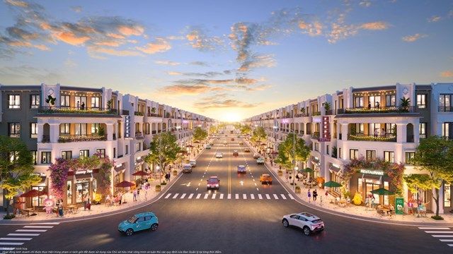 Shophouse Thương phố Đại lộ hưởng lợi nhờ kế cận c&aacute;c tiện &iacute;ch cao cấp, thu h&uacute;t cư d&acirc;n v&agrave; du kh&aacute;ch &nbsp;