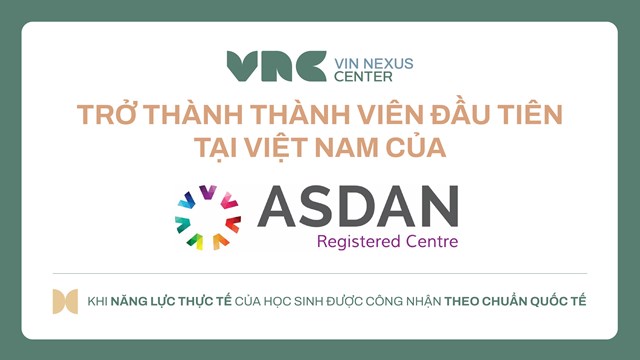 Việc Vin Nexus Center ra nhập ASDAN gi&uacute;p học sinh đặc biệt được ghi nhận kh&ocirc;ng chỉ qua kiến thức học thuật, m&agrave; c&ograve;n qua những năng lực c&aacute;c em thực sự thể hiện được.