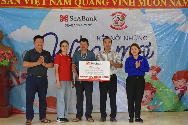 SeABank chia sẻ niềm vui, kết nối những ước mơ của trẻ thơ - Ảnh 4