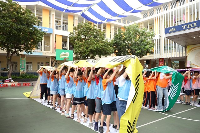 Khai mạc CLB Summer camp 2023 - M&#249;a h&#232; tỏa s&#225;ng tại Trường tiểu học Dịch Vọng B - Ảnh 5