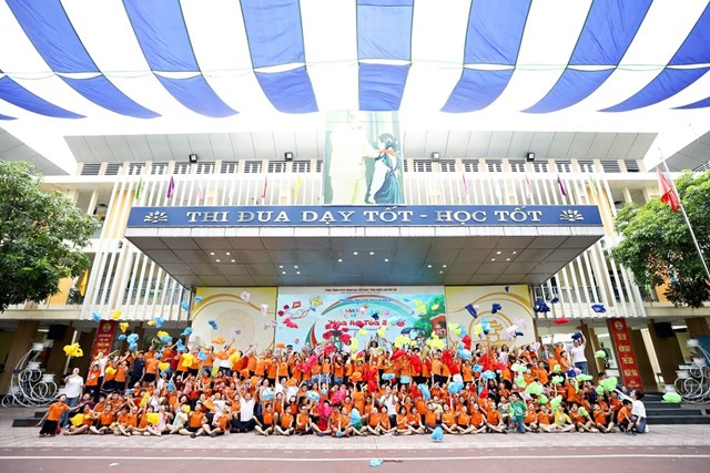 Khai mạc CLB Summer camp 2023 - M&#249;a h&#232; tỏa s&#225;ng tại Trường tiểu học Dịch Vọng B - Ảnh 14