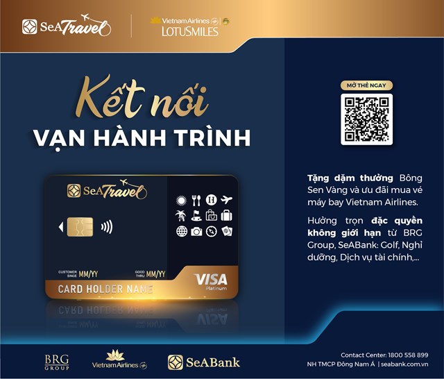 SeABank, Tập đo&#224;n BRG v&#224; Vietnam Airlines ra mắt thẻ đồng thương hiệu SeATravel với nhiều ưu đ&#227;i du lịch, nghỉ dưỡng, mua sắm - Ảnh 2