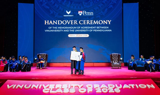 VinUni v&agrave; U Penn k&yacute; kết Thỏa thuận n&acirc;ng tầm hợp t&aacute;c mới