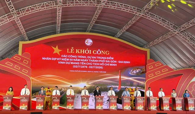 Vingroup đồng loạt triển khai 3 dự &aacute;n hạ tầng ch&agrave;o mừng kỷ niệm 50 năm ng&agrave;y th&agrave;nh phố S&agrave;i G&ograve;n - Gia Định vinh dự mang t&ecirc;n Chủ tịch Hồ Ch&iacute; Minh (02/07/1976 - 02/07/2026)