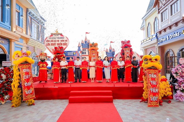 Khai trương VinWonders Vũ Y&#234;n - t&#226;m điểm vui chơi giải tr&#237; v&#224; vườn th&#250; lớn nhất miền Bắc - Ảnh 1