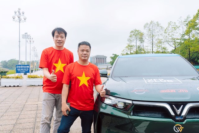 Ngắm loạt h&#236;nh ảnh đo&#224;n xe VinFast VF 9 tr&#234;n h&#224;nh tr&#236;nh lăn b&#225;nh tại 5 quốc gia Đ&#244;ng Nam &#193; - Ảnh 5