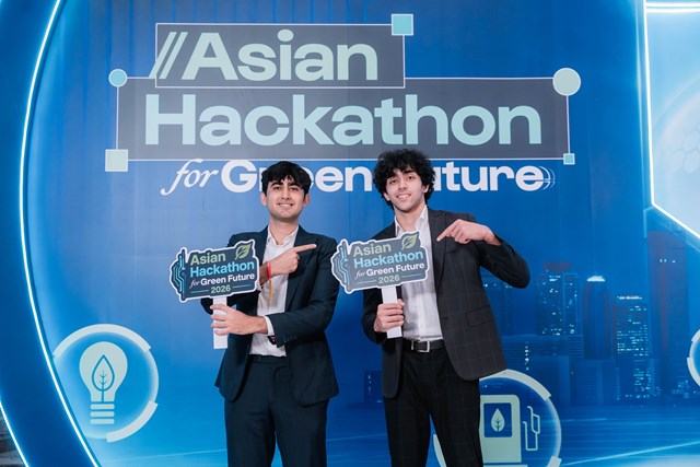 Đội Helios cho biết Asian Hackathon for Green Future l&agrave; cuộc thi hackathon giải ph&aacute;p c&ocirc;ng nghệ cho vấn đề m&ocirc;i trường đầu ti&ecirc;n m&agrave; nh&oacute;m tham gia. Ảnh: BTC.