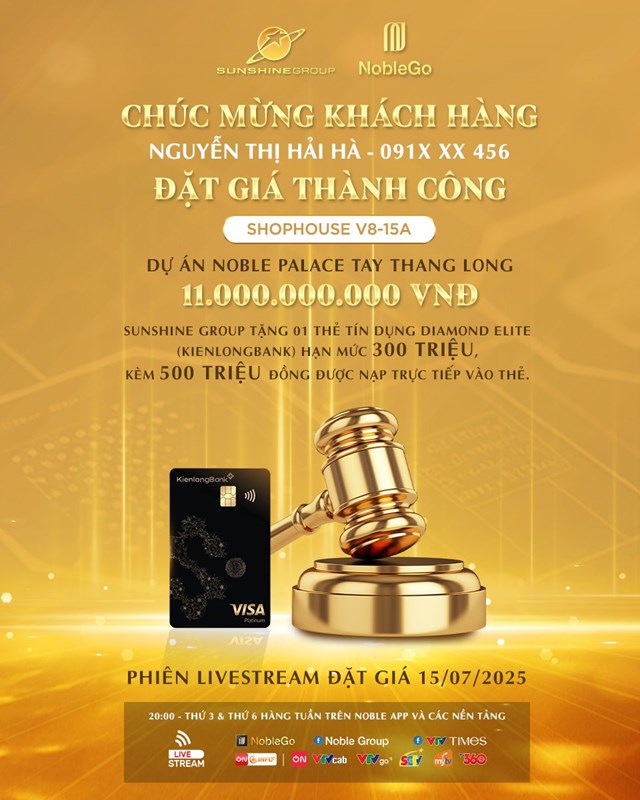 Chốt th&#224;nh c&#244;ng nh&#224; phố 5 tầng rẻ hơn thị trường 2,6 tỷ tr&#234;n livestream của Sunshine Group tối 15/7  - Ảnh 1