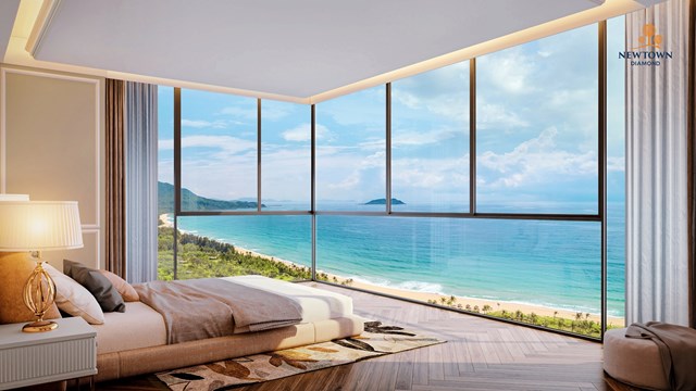 C&aacute;c căn hộ hướng biển tọa lạc tr&ecirc;n trục ph&iacute;a Nam Đ&agrave; Nẵng như Newtown Diamond vừa thuận tiện di chuyển, vừa &ocirc;n trọn tầm nh&igrave;n tuyệt đẹp &nbsp;