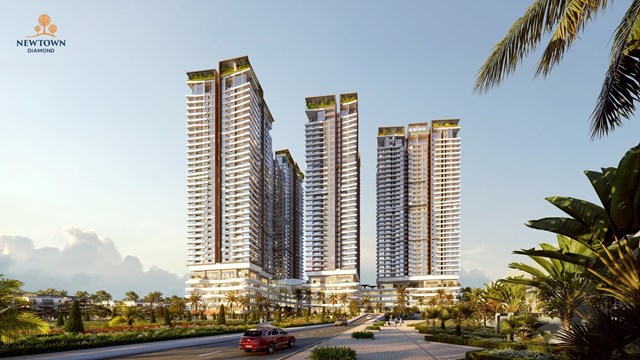 Newtown Diamond đem lại kh&ocirc;ng gian sống chuẩn nghỉ dưỡng tại gia, đồng thời c&oacute; tiềm năng gia tăng gi&aacute; trị mạnh mẽ &nbsp;
