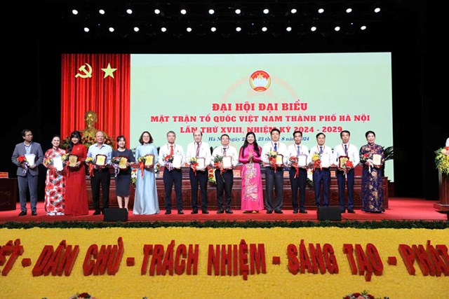 Đại hội đại biểu MTTQ Việt Nam TP. H&#224; Nội lần thứ XVIII: Khơi nguồn s&#225;ng tạo, kết nối đo&#224;n kết trong kỷ nguy&#234;n số - Ảnh 1